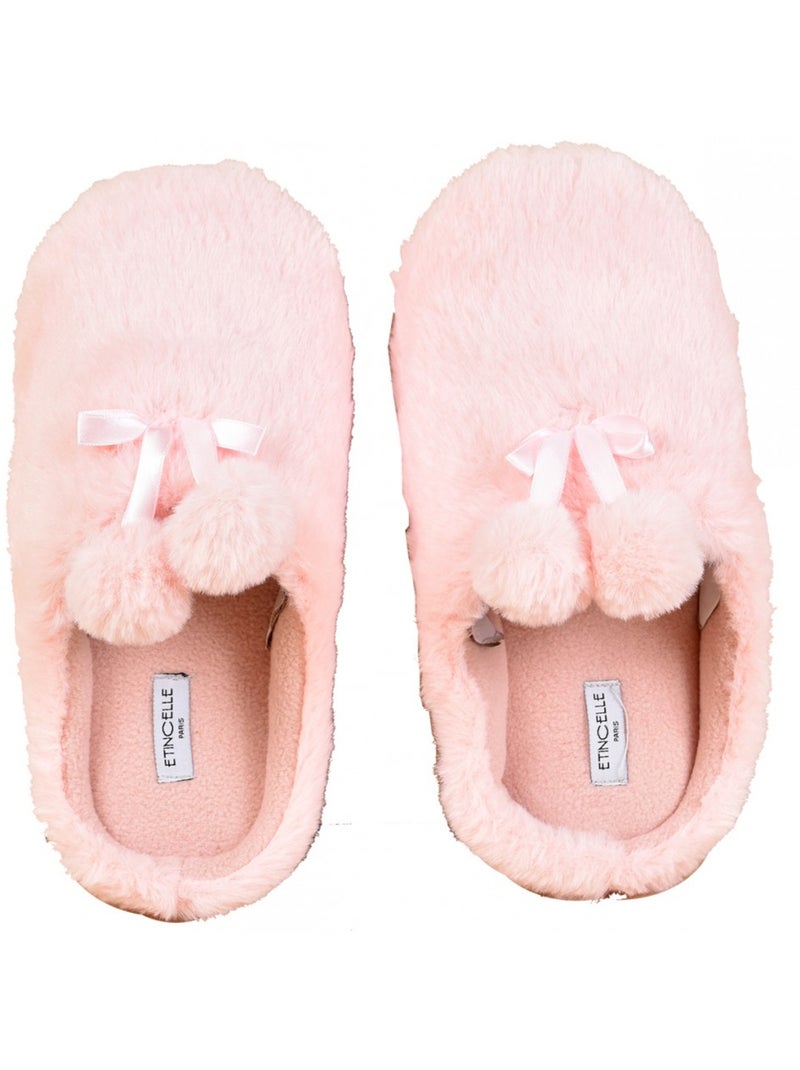 Dames pantoffels comfort en superieure kwaliteit Roze - Kiabi
