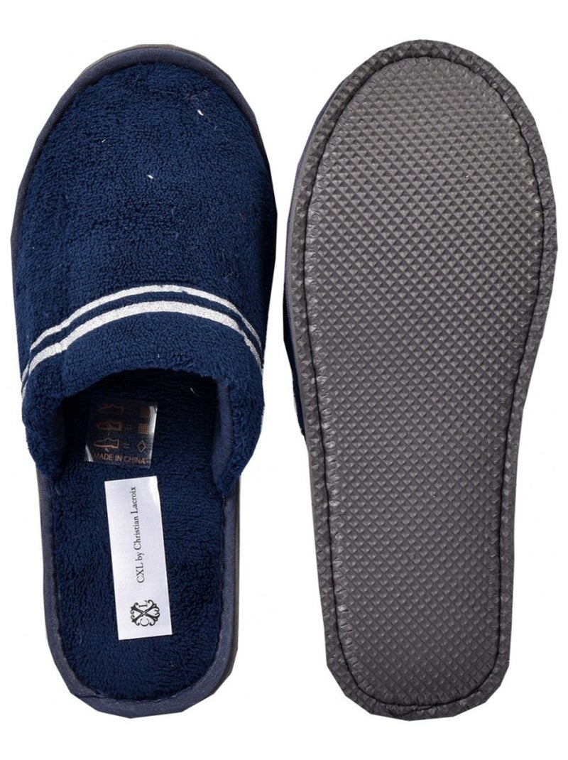 Dames pantoffels CXL BY LACROIX Marineblauw - Kiabi