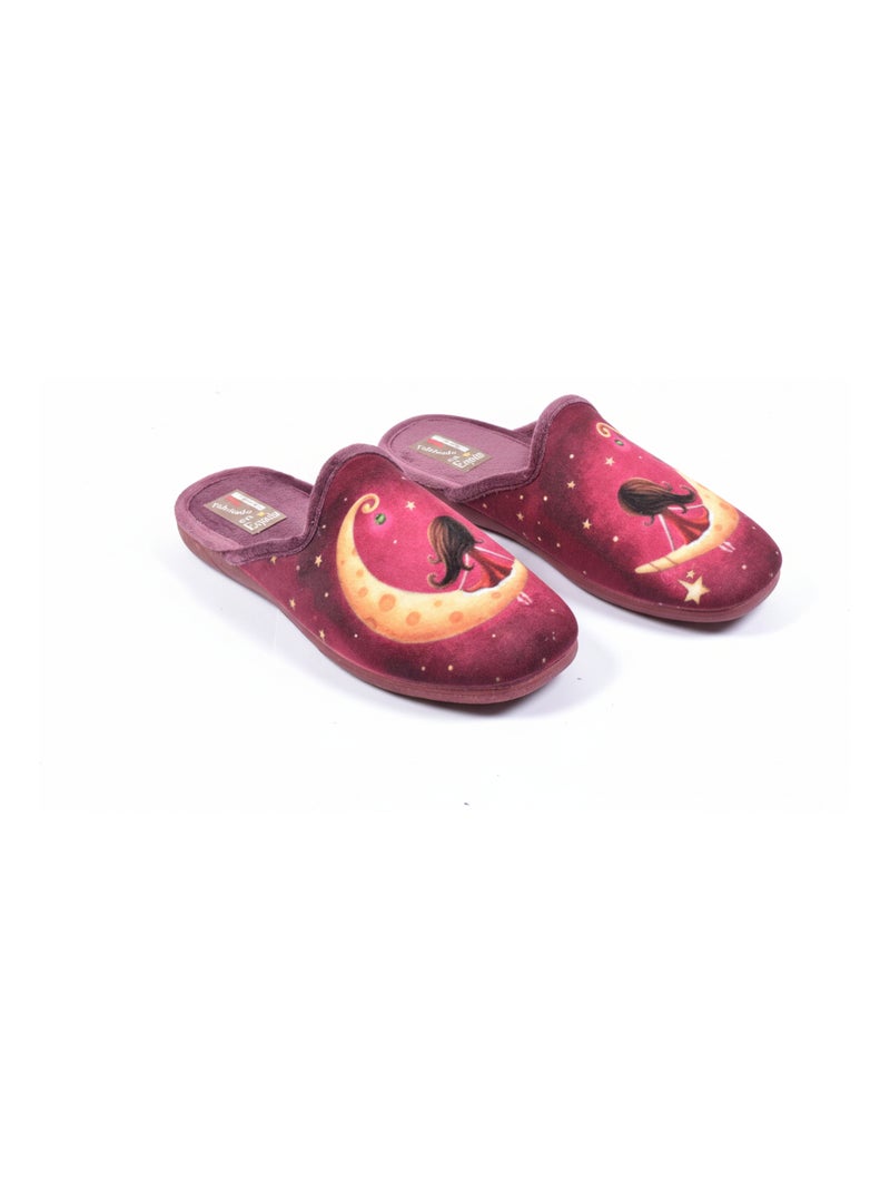 Dames pantoffels mules PHOTOPRINT Bordeaux - Kiabi