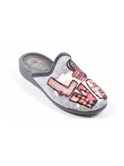 Dames pantoffels mules PHOTOPRINT - Kiabi Dames pantoffels mules PHOTOPRINT - Kiabi