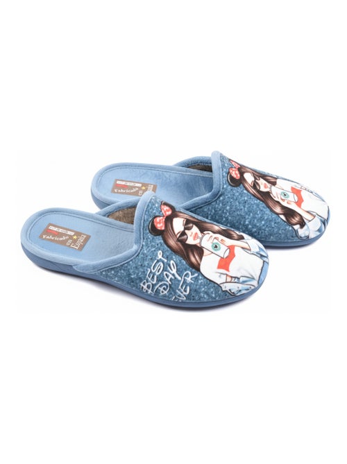 Dames pantoffels mules PHOTOPRINT - Kiabi Dames pantoffels mules PHOTOPRINT - Kiabi