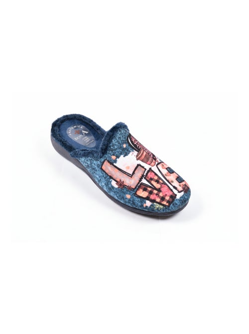 Dames pantoffels mules PHOTOPRINT - Kiabi Dames pantoffels mules PHOTOPRINT - Kiabi