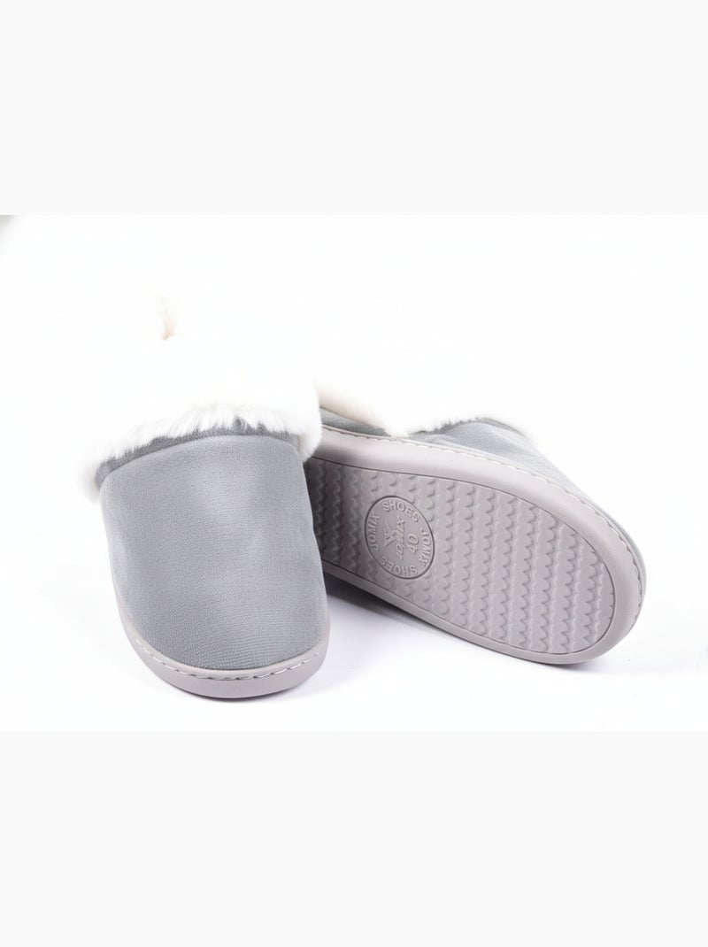 Dames pantoffels Ultra Licht MD9691 Grijs - Kiabi