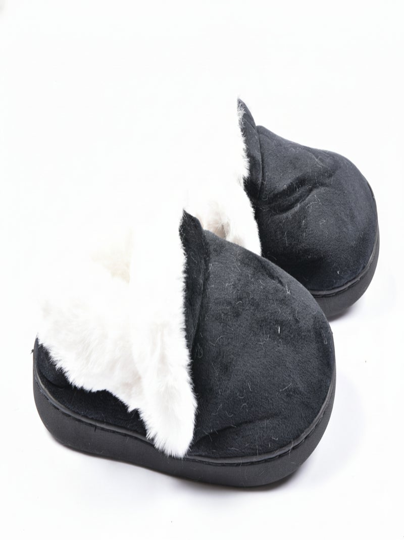 Dames pantoffels Ultra Licht MD9691 Zwart - Kiabi