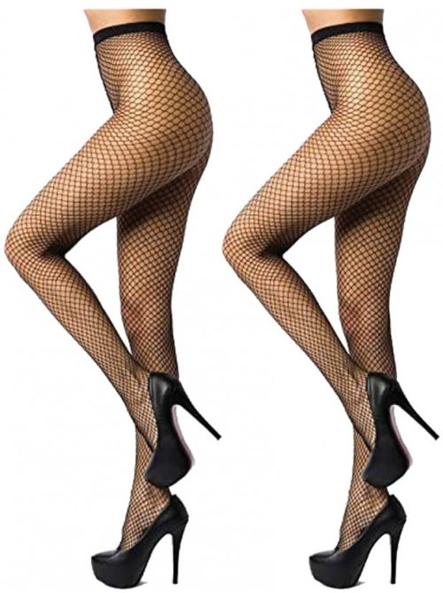 Dames panty comfort en sterkte DIAMANTINO - Set van 2 - Kiabi Dames panty comfort en sterkte DIAMANTINO - Set van 2 - Kiabi
