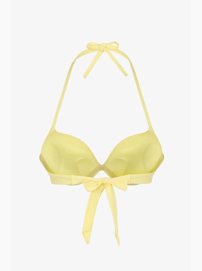 Dames push-bikinitop penti Citroengeel - Kiabi