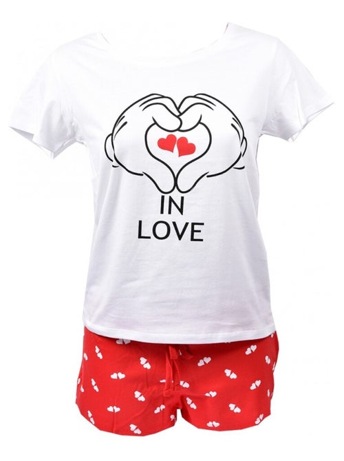 Dames pyjama MINNIE katoen - Set van 2 - Kiabi Dames pyjama MINNIE katoen - Set van 2 - Kiabi