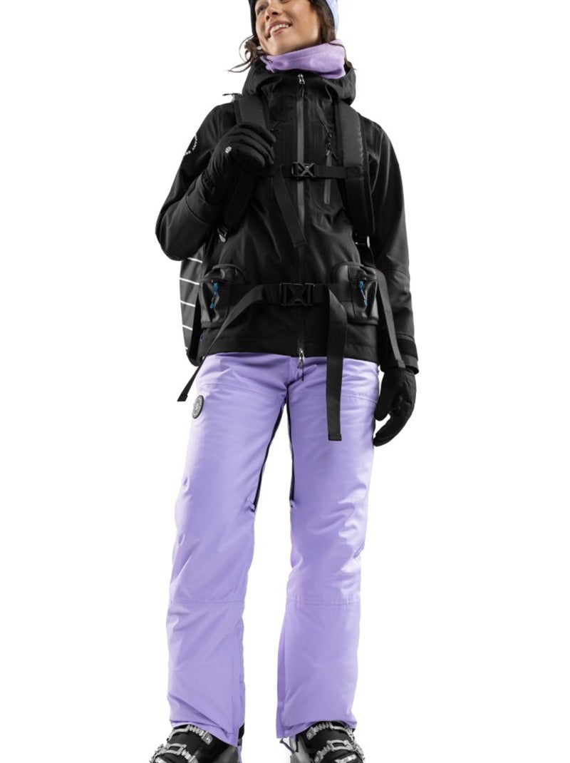 Dames recco® snowboardjas Zwart - Kiabi