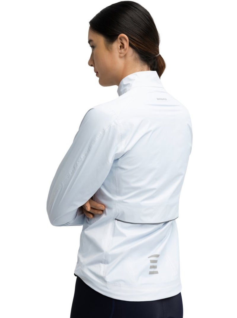 Dames regenjack Blauw - Kiabi