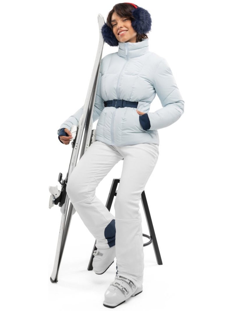 Dames retro skibroek Wit - Kiabi