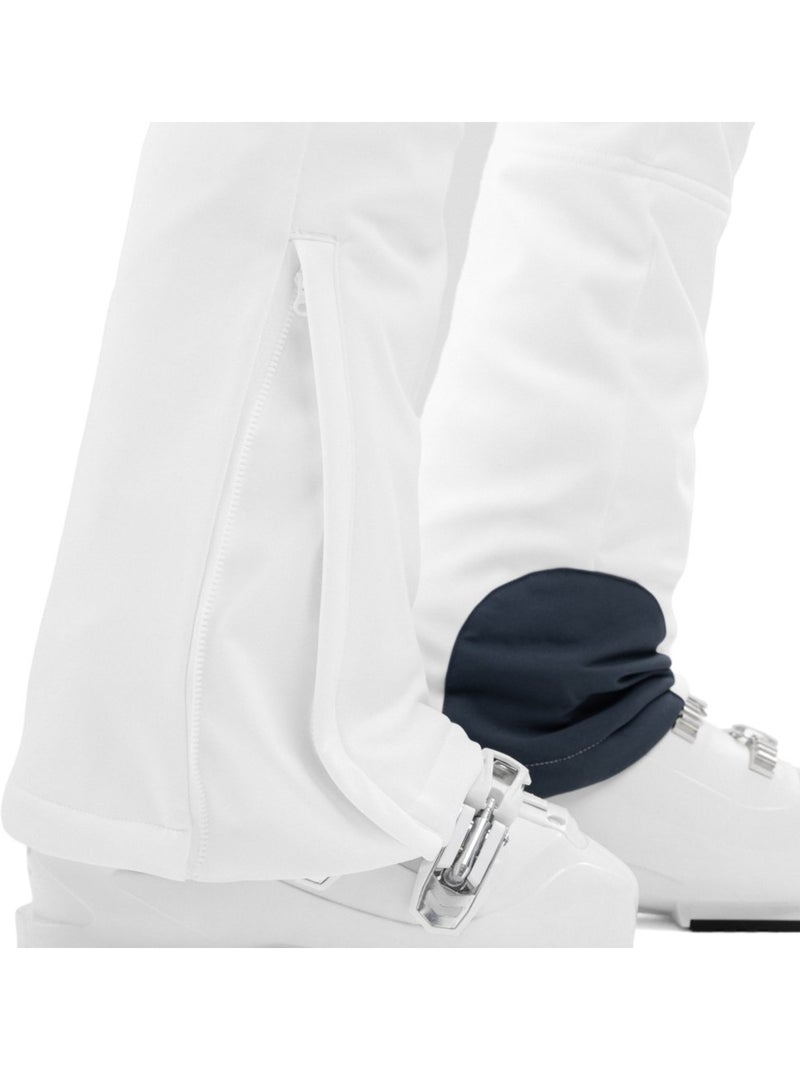Dames retro skibroek Wit - Kiabi