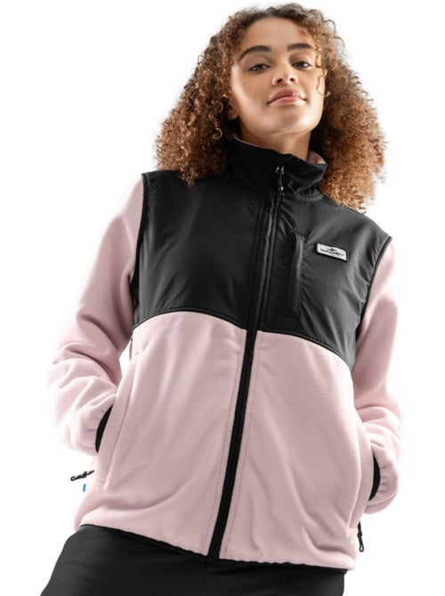 Dames ripstop fleecejack - Kiabi