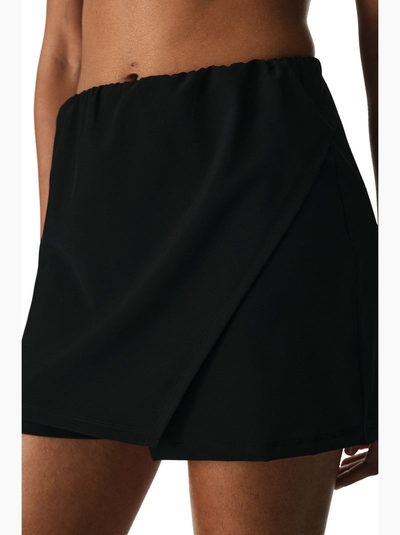 Dames skirt deniz zwemshort penti Zwart - Kiabi