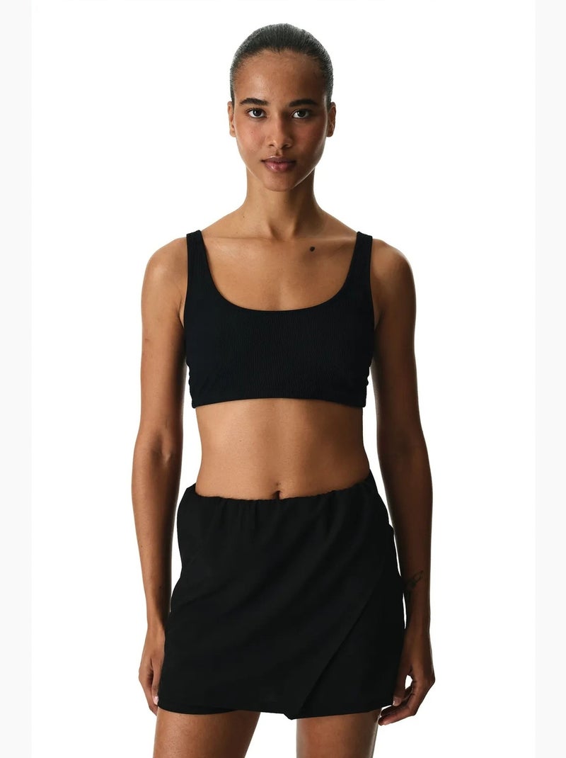 Dames skirt deniz zwemshort penti Zwart - Kiabi