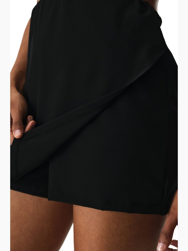 Dames skirt deniz zwemshort penti Zwart - Kiabi