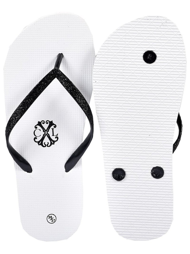 Dames slipper cxl by lacroix glitter Wit - Kiabi