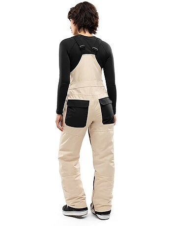 Dames snowboard broek met bretels