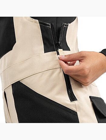Dames snowboard broek met bretels