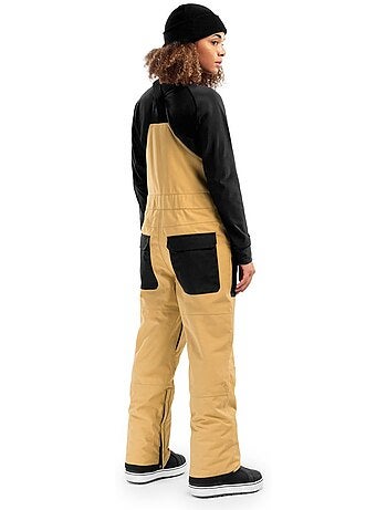 Dames snowboard broek met bretels