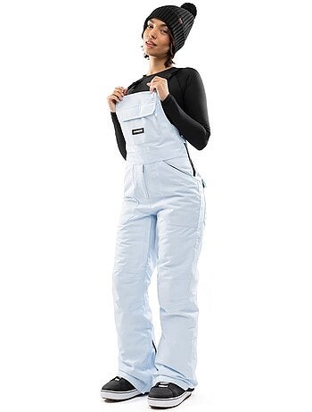 Dames snowboard broek met bretels