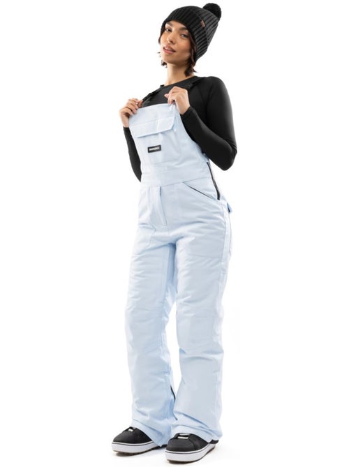 Dames snowboard broek met bretels - Kiabi