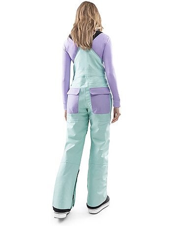 Dames snowboard broek met bretels