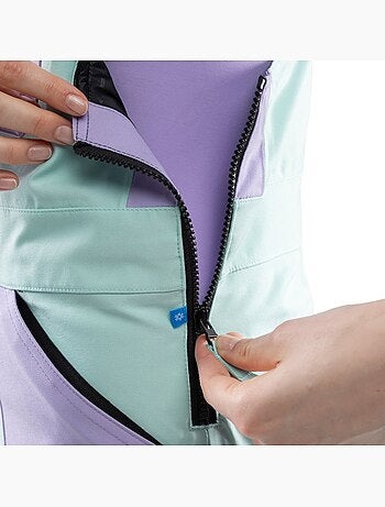 Dames snowboard broek met bretels