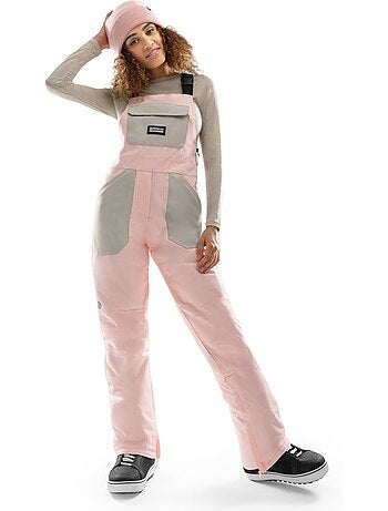 Dames snowboard broek met bretels