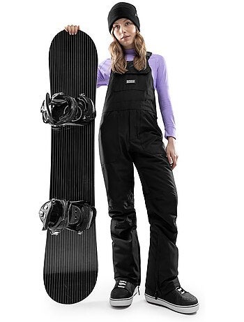 Dames snowboard broek met bretels