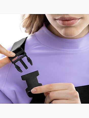 Dames snowboard broek met bretels