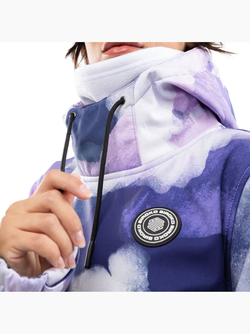Dames snowboardjas Paars - Kiabi