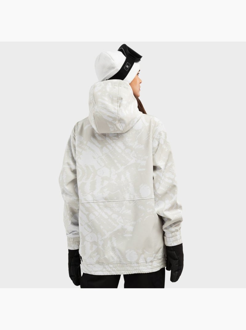 Dames snowboardjas Wit - Kiabi