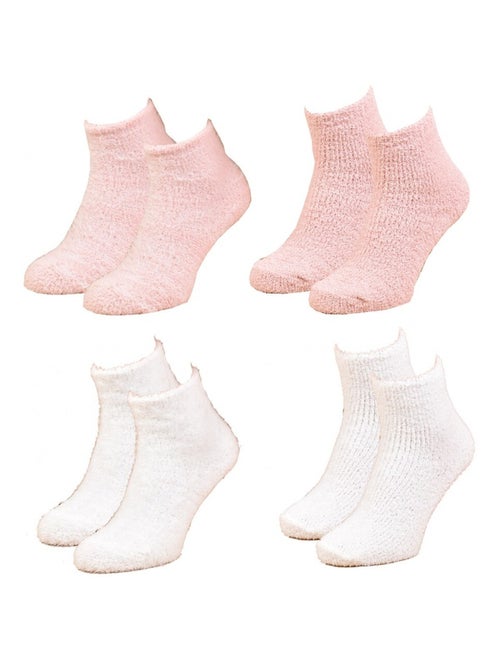 Dames sokken Casa Socks zacht aanvoelende - Set van 4 - Kiabi Dames sokken Casa Socks zacht aanvoelende - Set van 4 - Kiabi