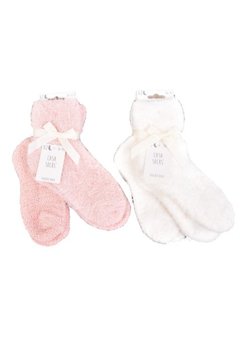 Dames sokken Casa Socks zacht aanvoelende - Set van 4 - Kiabi Dames sokken Casa Socks zacht aanvoelende - Set van 4 - Kiabi