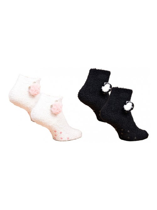 Dames sokken Casa Socks Zacht Gevoel - Set van 2 - Kiabi Dames sokken Casa Socks Zacht Gevoel - Set van 2 - Kiabi