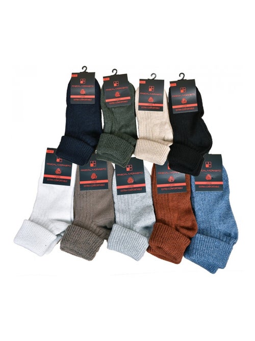 Dames sokken halfjaar warmte en comfort - Set van 9 - Kiabi Dames sokken halfjaar warmte en comfort - Set van 9 - Kiabi