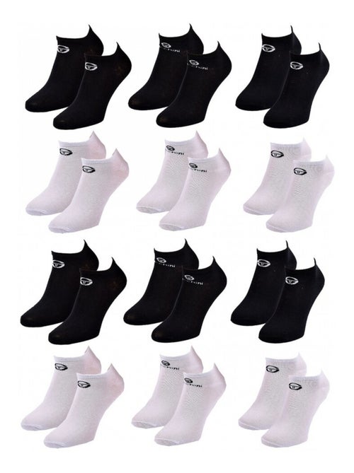 Dames sokken SNEAKER SERGIO TACCHINI - Set van 12 - Kiabi Dames sokken SNEAKER SERGIO TACCHINI - Set van 12 - Kiabi