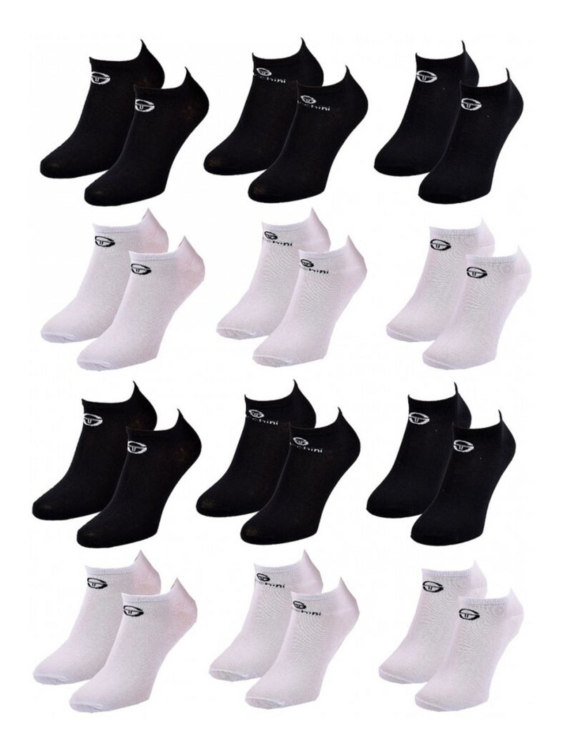 Dames sokken SNEAKER SERGIO TACCHINI - Set van 12 Multicolor - Kiabi