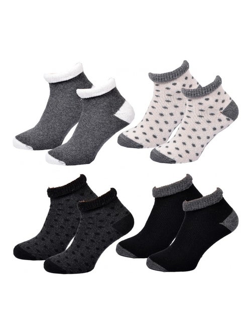 Dames sokken WINTER SOCKS - Set van 4 - Kiabi Dames sokken WINTER SOCKS - Set van 4 - Kiabi