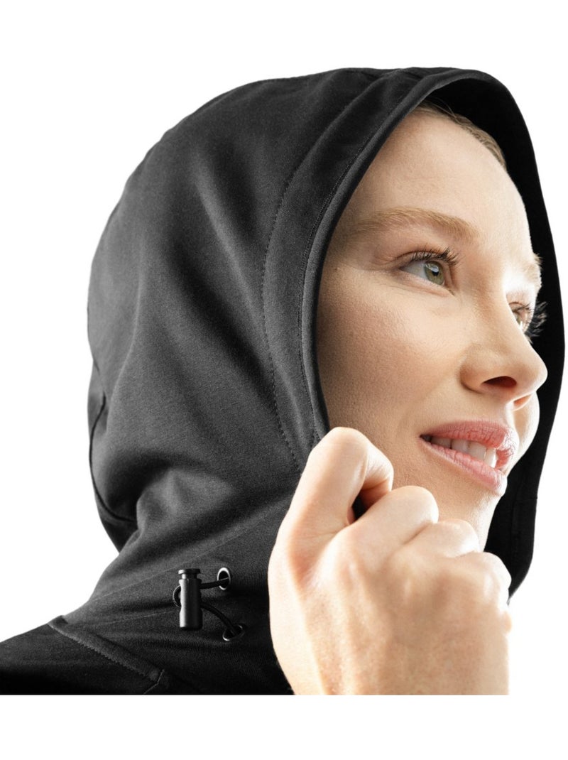 Dames sportieve hoodie Zwart - Kiabi