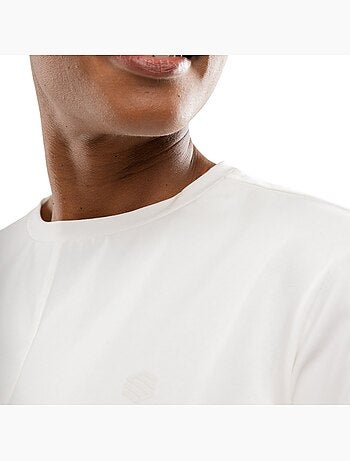 Dames sportshirt geknoopt detail
