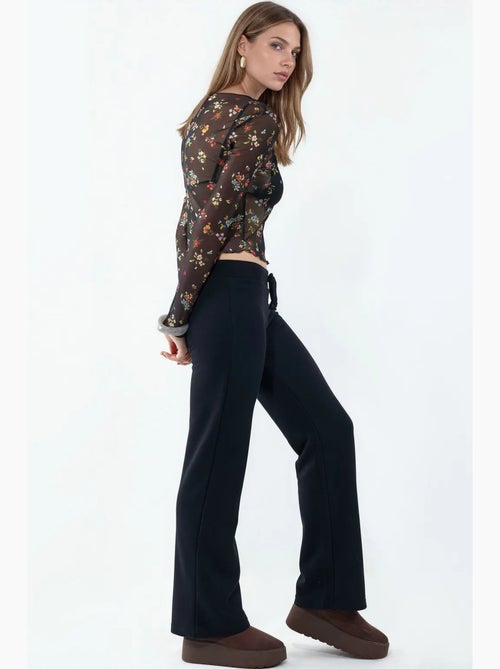 Dames sweatpants met rechte pijp busem - Kiabi Dames sweatpants met rechte pijp busem - Kiabi