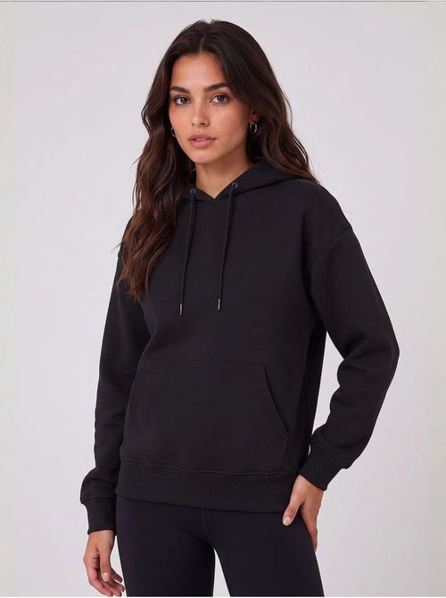 Dames sweatshirt met capuchon tommy - Kiabi