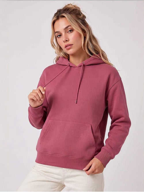 Dames sweatshirt met capuchon tommy - Kiabi