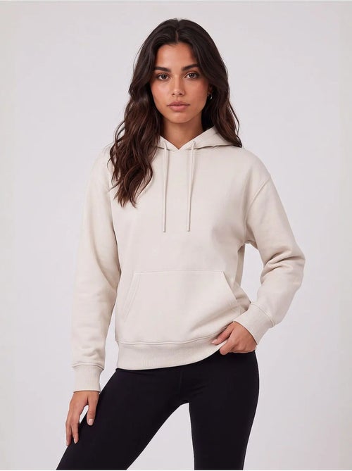 Dames sweatshirt met capuchon tommy - Kiabi