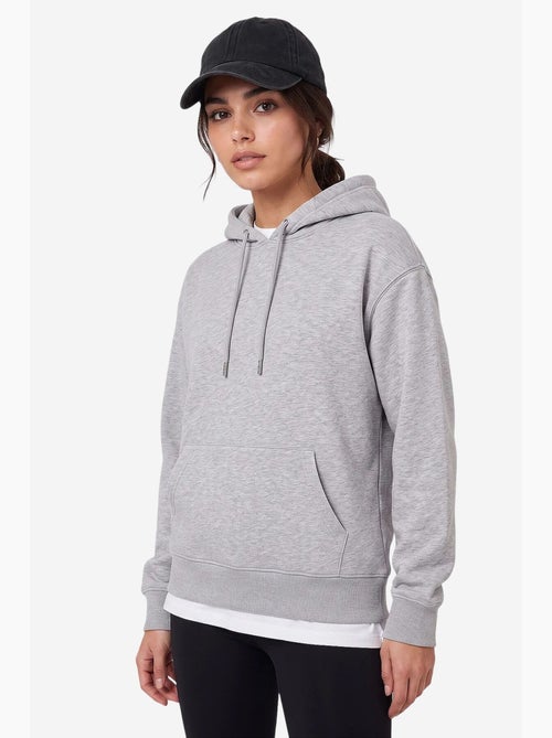 Dames sweatshirt met capuchon tommy - Kiabi