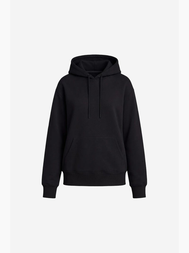 Dames sweatshirt met capuchon tommy Zwart - Kiabi