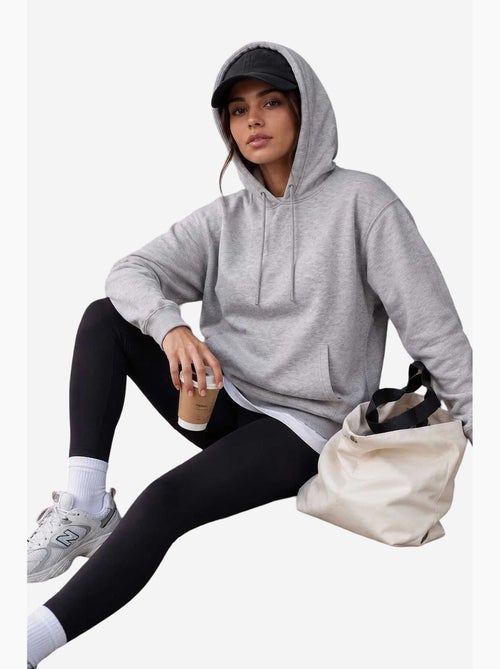 Dames sweatshirt met capuchon tommy - Kiabi