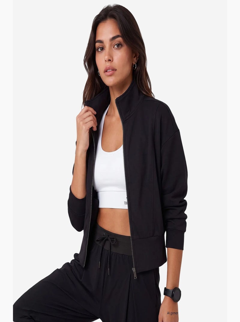 Dames sweatshirt tommy Zwart - Kiabi