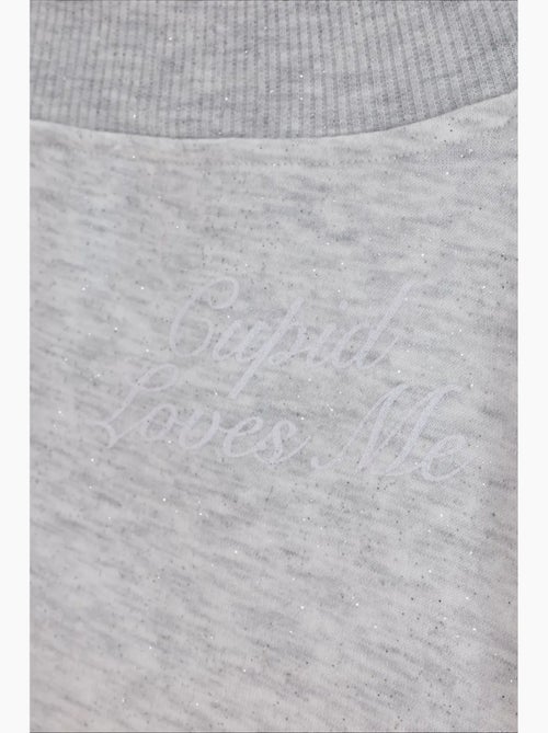 Dames sweatshirt van katoenmix busem - Kiabi